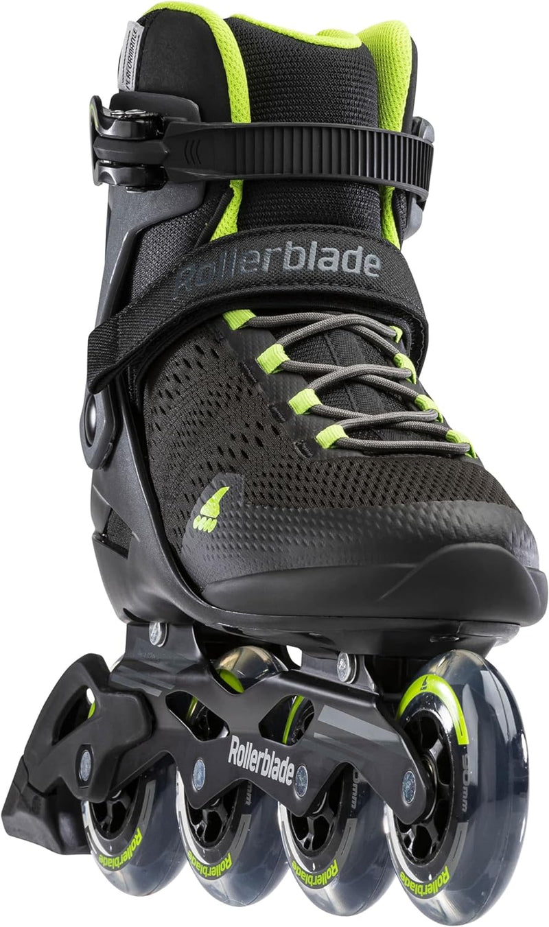 ROLLERBLADE Herren Fitness Skates Spark 90 black-lime 47, black-lime 47