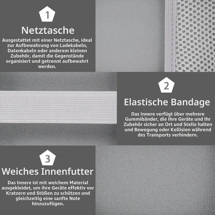 co2CREA Hart Reise Schutz Hülle Etui Tasche für JBL GO 5 /GO 4 /GO 3 tragbarer Bluetooth Lautspreche