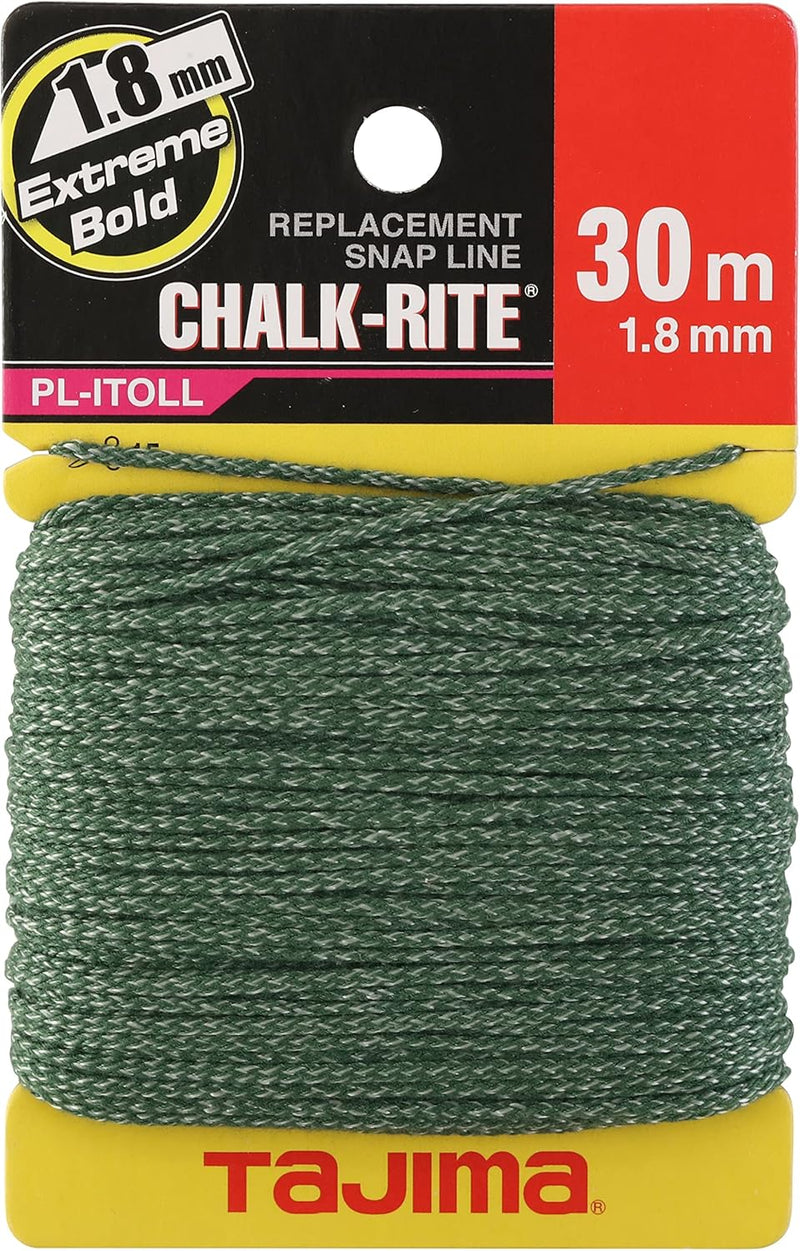 Tajima Ersatzschnur/Schlagschnur CHALK-RITE (1,8 mm x 30 m) PLITOLL 1,8 mm x 30 m - PLITOLL, 1,8 mm