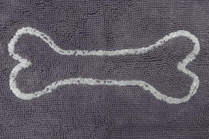 DGS Dirty Dog Doormat L: 90 cm B: 66 cm grau 90 X 66 CM Grau, 90 X 66 CM Grau