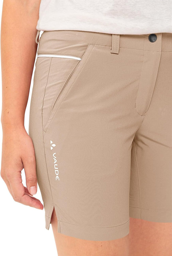VAUDE Hosen Women's Skomer Shorts III 38 Linen Uni, 38 Linen Uni