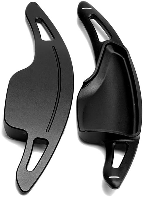 HIBEYO 2PCS Metall Ersatzsatz Lenkräder Schaltwippen für Chevy Chevrolet Camaro 2016-2019, C7 Corvet