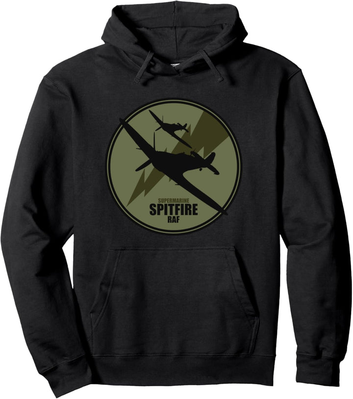 RAF Spitfire Gedämpfter Aufnäher Pullover Hoodie