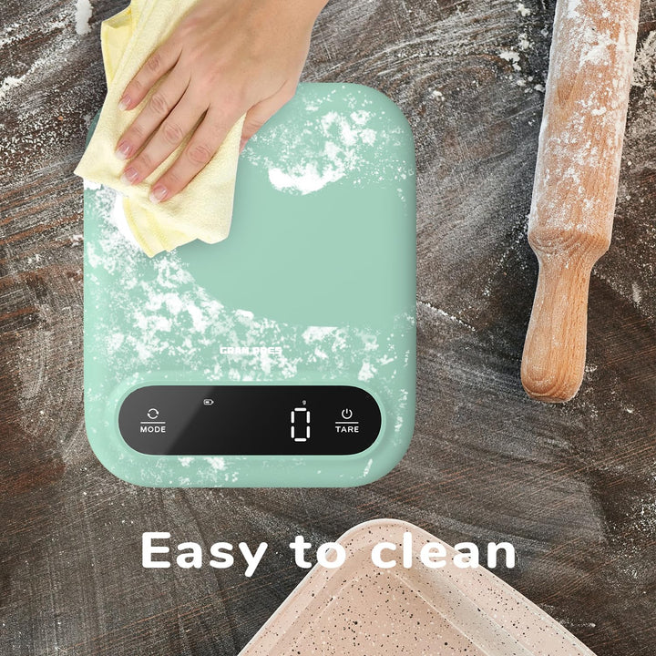 Digitale Lebensmittelwaage 11lb/0.01oz, Küchenwaage Digitales Gewicht in Gramm und Oz zum Abnehmen,