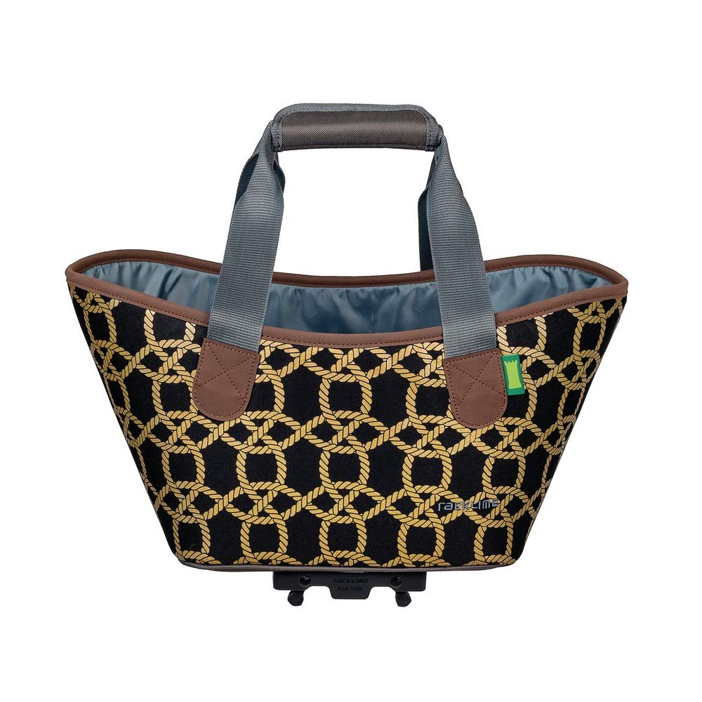 Racktime Unisex – Erwachsene Agnetha Fahrradlenkertasche, schwarz, 1size 1size Schwarz, 1size Schwar