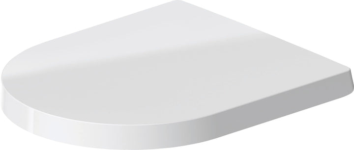 Duravit WC-Sitz ME by Starck Compact, Toilettendeckel aus Urea-Duroplast, Klodeckel mit Edelstahl Sc