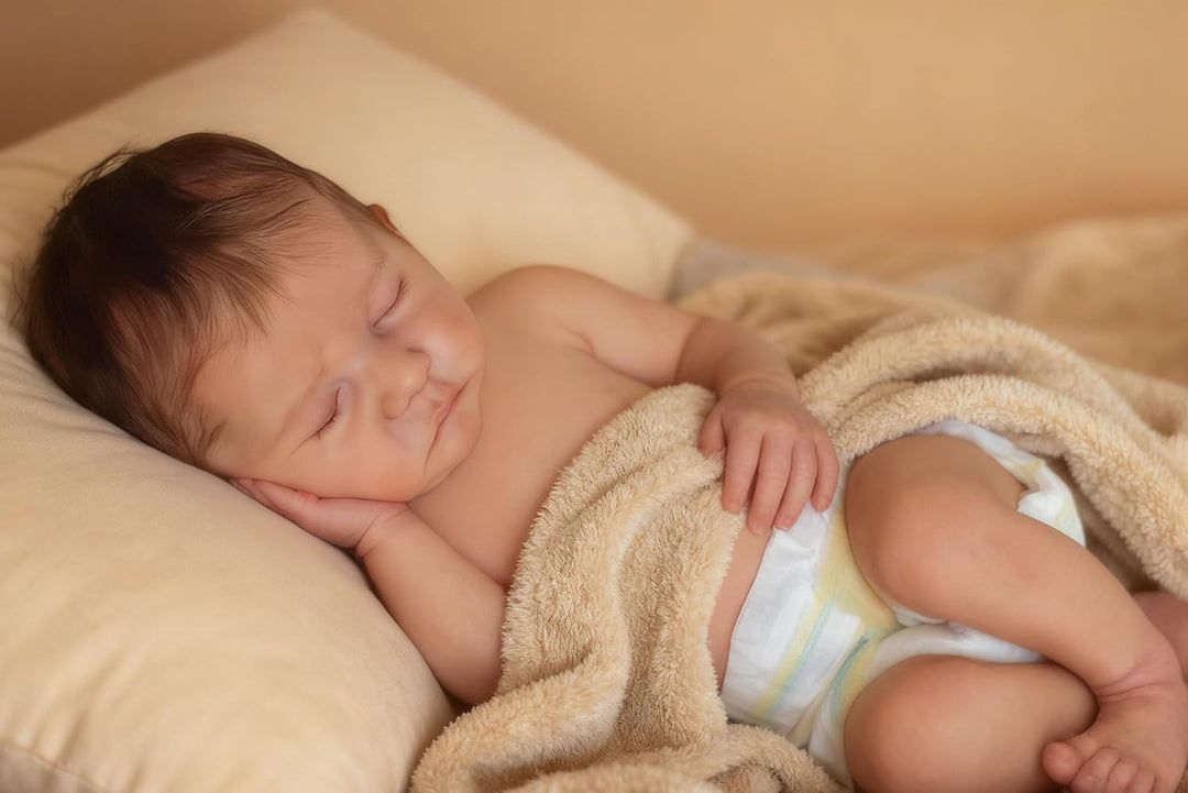 Zero pam Reborn Puppe Lebensecht 48 cm Silikon Baby Puppen Reborn Baby Mädchen Wie Echt Realistisch