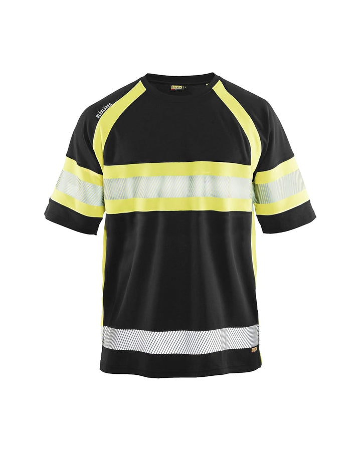 Blaklader UV-T-Shirt High Vis 3337-1051 - Grösse 5XL - Schwarz/Warngelb Schwarz/Warngelb 5XL, Schwar
