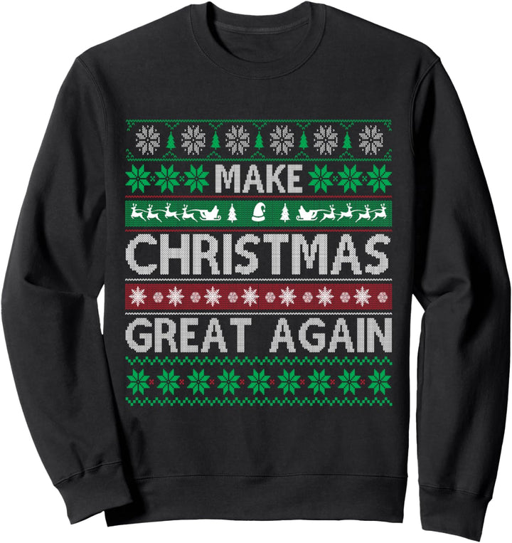 Ugly Christmas Sweater Fun Witzig Weihnachten Spruch Sweatshirt