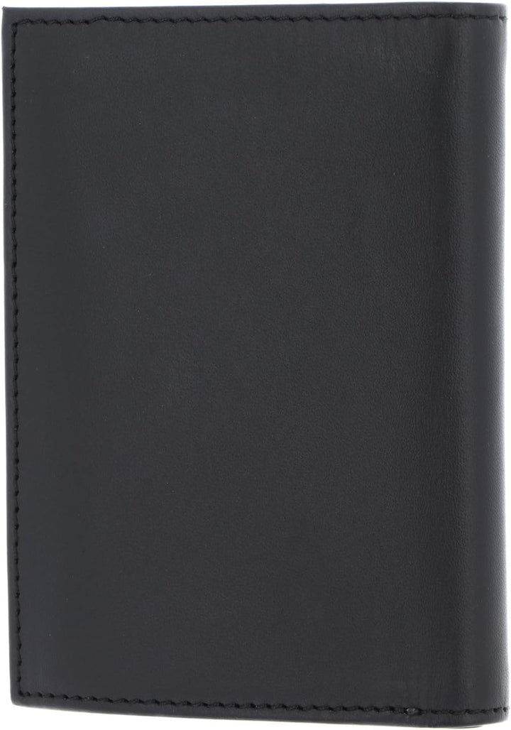 Oxmox Leather Kombibörse 12 cm black Schwarz, Schwarz