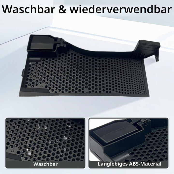 LOVECO 2 Stück Wasserfilter &amp; 1 Reinigungsbürste Ersatzteile Kompatibel mit Roborock S7 Pro Ultra, S
