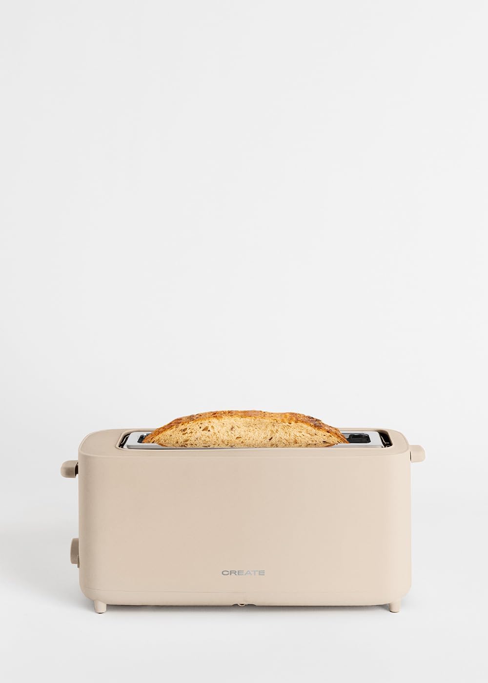 CREATE/TOAST STUDIO XL/Toaster Sand / 6 Leistungsstufen, Krümelschublade, Thermostat, Auftauen, Aufw