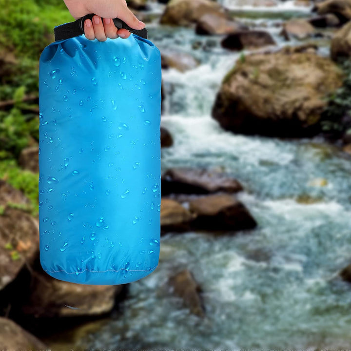 6 Stück wasserdichte Trockenbeutel Set Trockensack Leicht Luftdicht Packsack Set 20 L 15 L 10 L 8 L