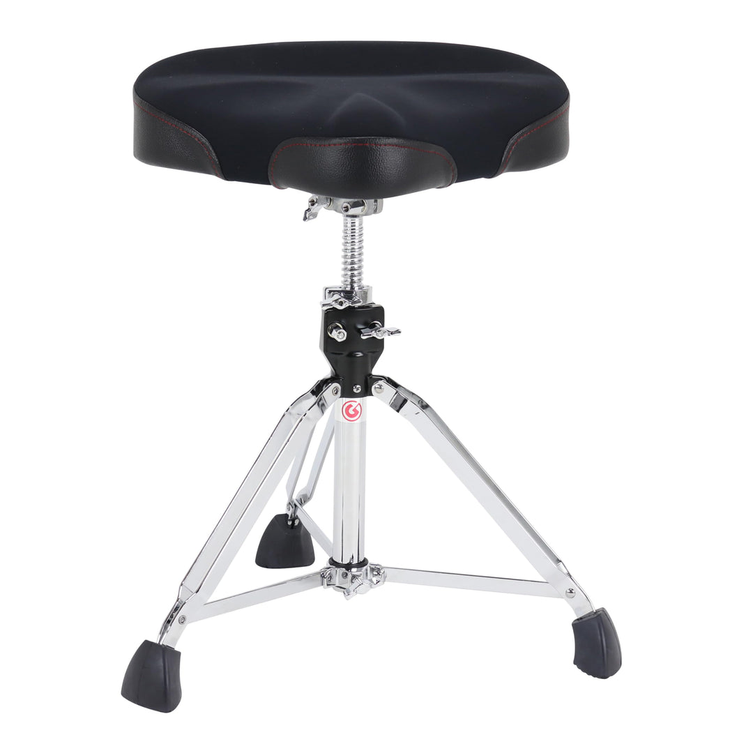 Gibraltar Schlagzeughocker, Drumhocker 9000 Series Saddle Neoprene, 9608NM (Durchmesser: 42cm, Neopr