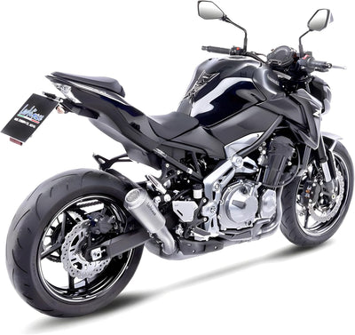 Endschalldämpfer LeoVince SLIP-ON SBK LV-10, Edelstahl, mit Zulassung für Kawasaki Z 900 / A2