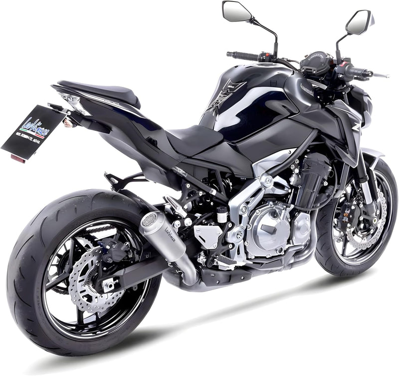 Endschalldämpfer LeoVince SLIP-ON SBK LV-10, Edelstahl, mit Zulassung für Kawasaki Z 900 / A2