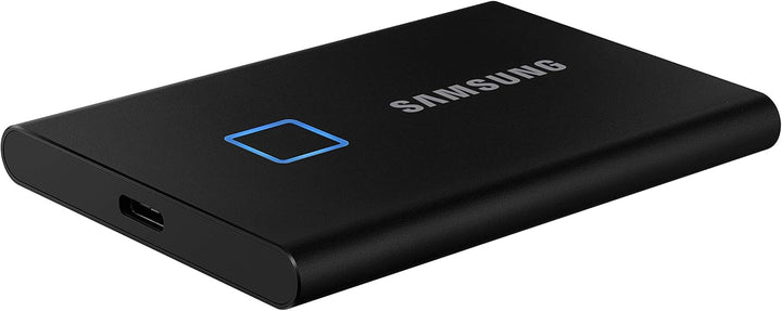 Samsung Portable SSD T7 Touch, 2 TB, USB 3.2 Gen.2, 1.050 MB/s Lesen, 1.000 MB/s Schreiben, Externe