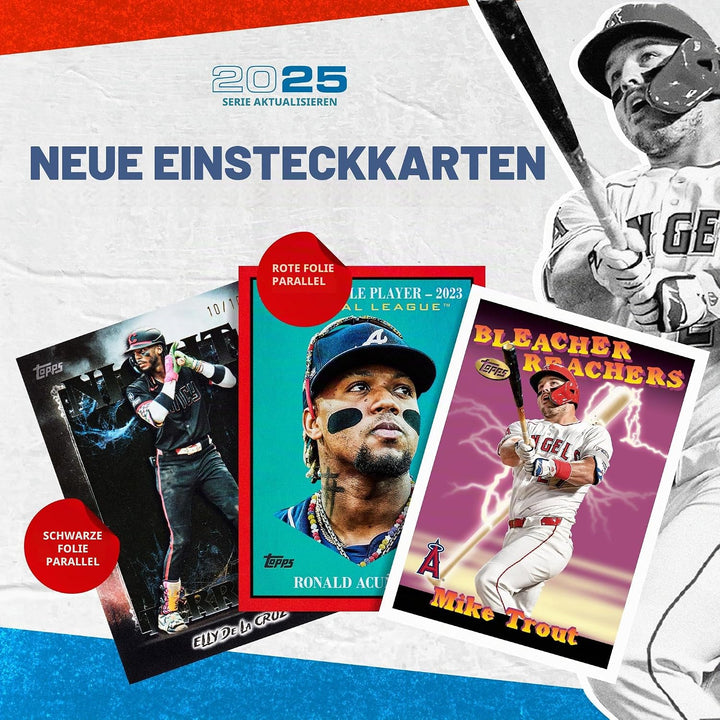 2025 Topps Baseball Update Serie – werksseitig versiegelt – Vorteilsbox