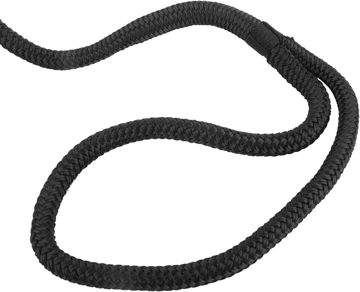 FreeTec 4 TLG Bootsseil Boot Fenderleine Nylon Dockline Festmacherleine Fenderseil mit Auge 16mm Dur