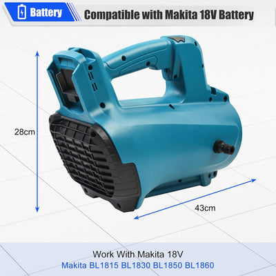 Wasserpumpe für Makita 18 V Akku, elektrischekabellose Gartenpumpe,220W Bewässerungspumpe mit 10M Wa