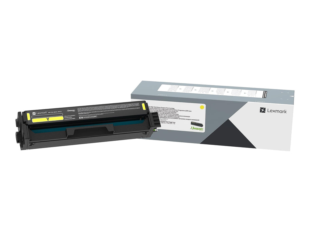 Lexmark Toner C3224 MC3224 C320040 Original Gelb 1500 Seiten Gelb OneSize, Gelb OneSize