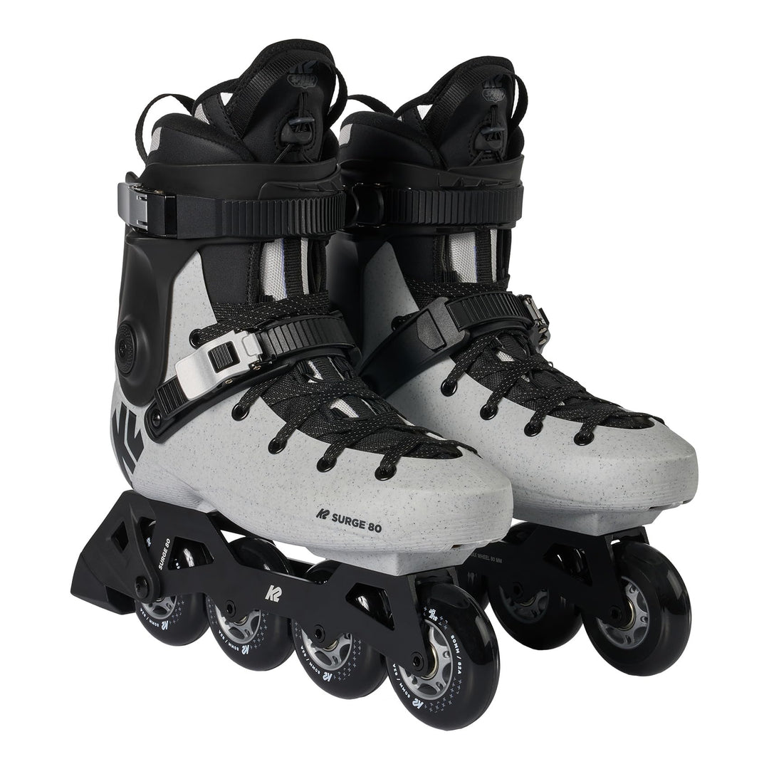 K2 Unisex – Erwachsene Surge 80 M Hardboot Inline Skate EU: 44.5 (Mondo: 290 / US: 11 grey, EU: 44.5