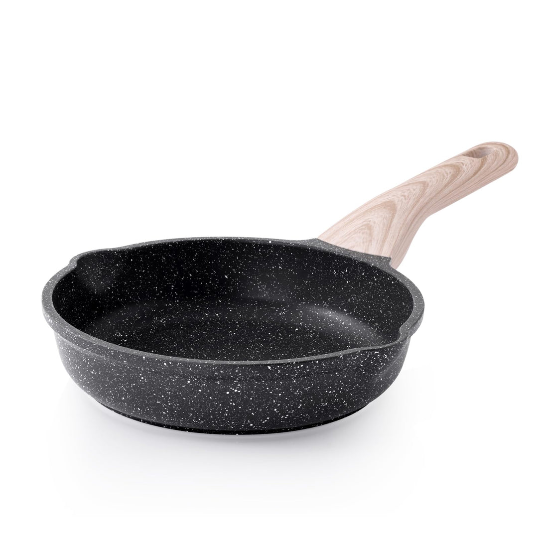 Kordisen Antihaft Bratpfanne 20 cm, Granit Beschichtung Pfanne Induktion, Gesund und Ungiftig, PFOA-