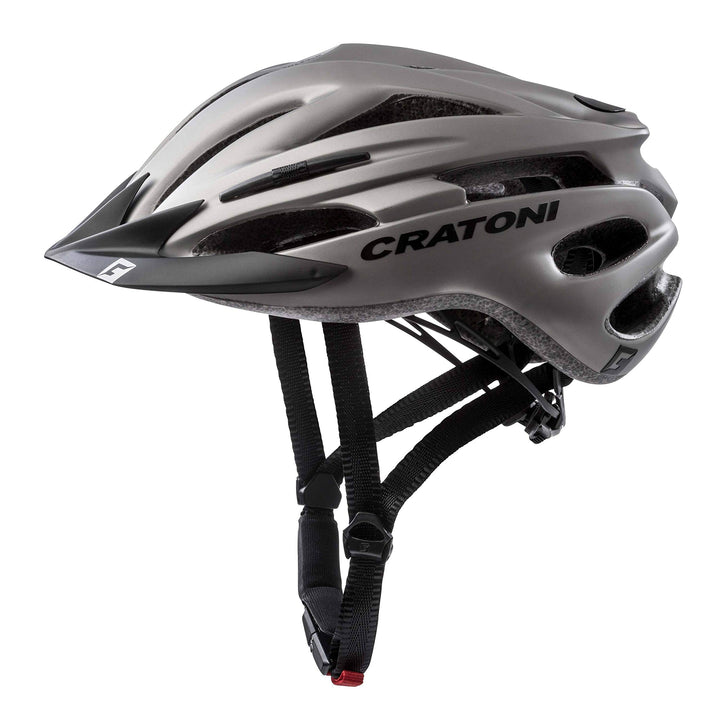 Cratoni Pacer+ Fahrradhelm S-M (54-58cm) anthrazit, S-M (54-58cm) anthrazit