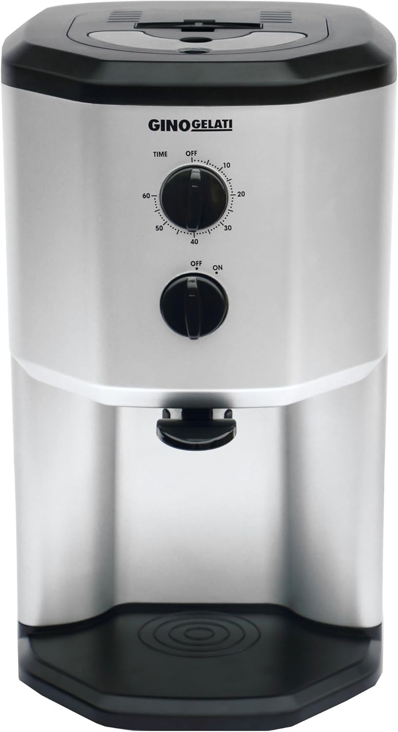 Gino Gelati GG-95W-BS Milchshake Maschine Milchshakemaker mit Kompressor