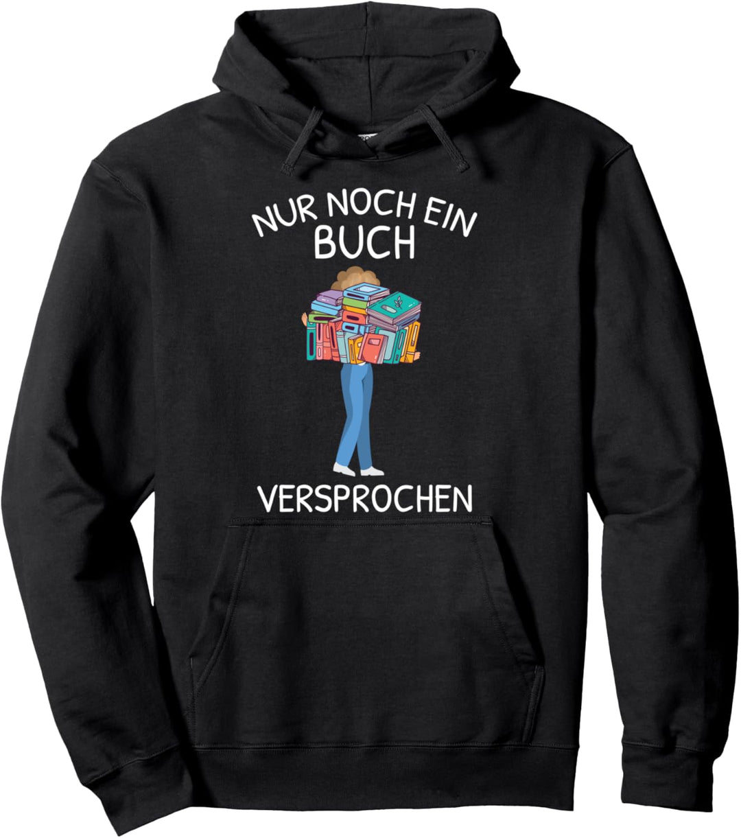 Nur Noch Ein Buch Versprochen Lesen Leseratte Kettenleser Pullover Hoodie