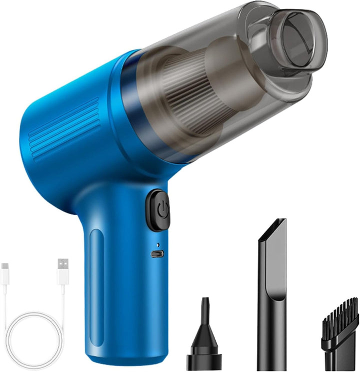 Staubsauger fürs Auto,Handstaubsauger,Akku-Handstaubsauger mit hoher Saugkraft, kabelloser Auto-Stau