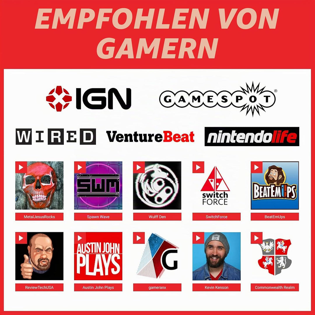 Satisfye – ZenGrip Pro Gen 3 OLED, EIN Schaltergriff kompatibel mit Nintendo Switch – Komfortabler &