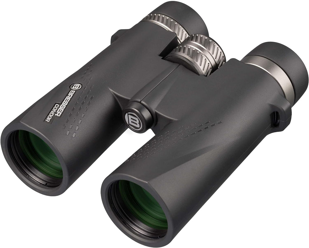 Bresser Fernglas Condor 8x42 Dachkant wasserdicht mit Stickstofffüllung und UR-Mehrschichtvergütung