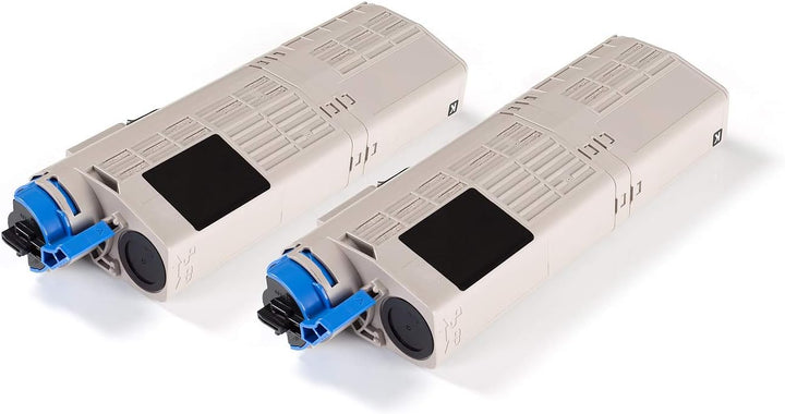 Green2Print Toner Doppelpack, 2 Kartuschen 2X 7000 Seiten ersetzt Oki 46490608 passend für Oki MC563