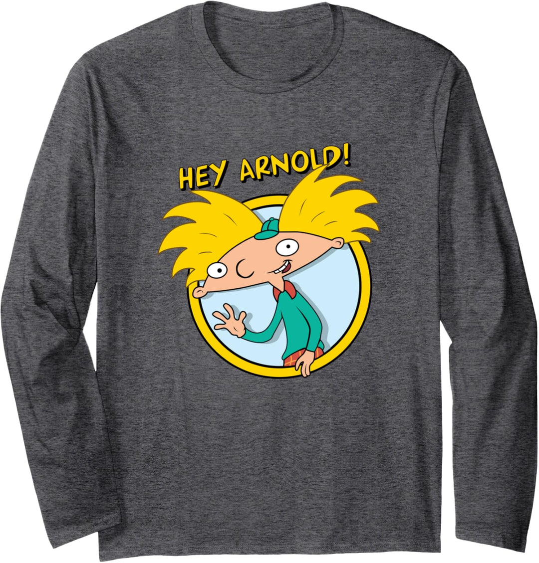 Hey Arnold! Classic Portrait Poster Langarmshirt