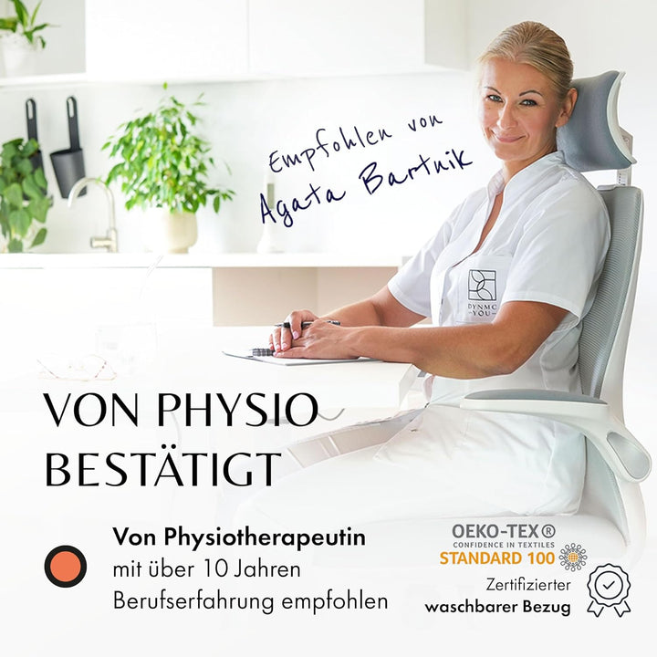 DYNMC you Keilkissen Auto Mittelhart H3 - Test SEHR GUT - INNOVATIONSPREIS ERGONOMIE mit Physiothera