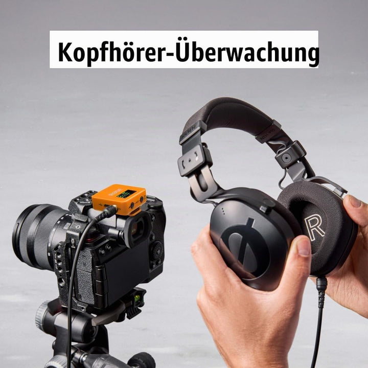 RØDE Wireless GO (Gen 3) – Kompakter kabelloser Mikrofon – Kristallklarer Klang, 32-Bit Float Aufnah