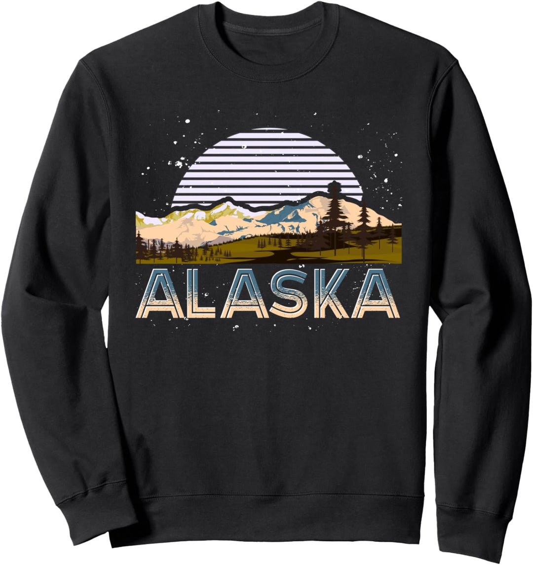 Retro Alaska Sweatshirt
