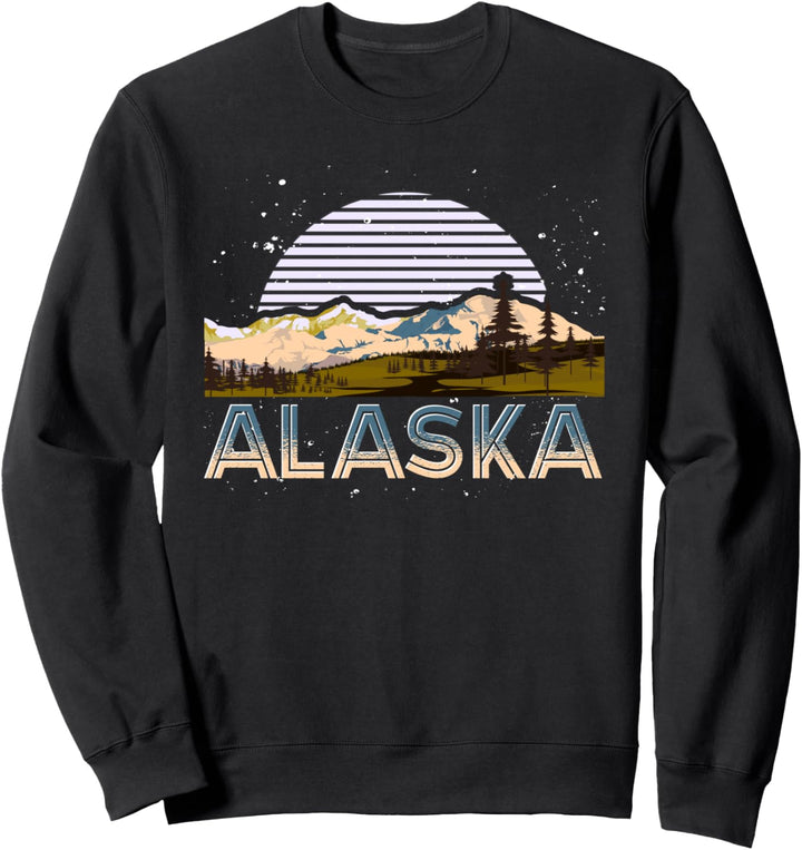 Retro Alaska Sweatshirt