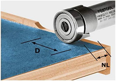 Festool Bündigfräser HW/KLS D22/8-OFK