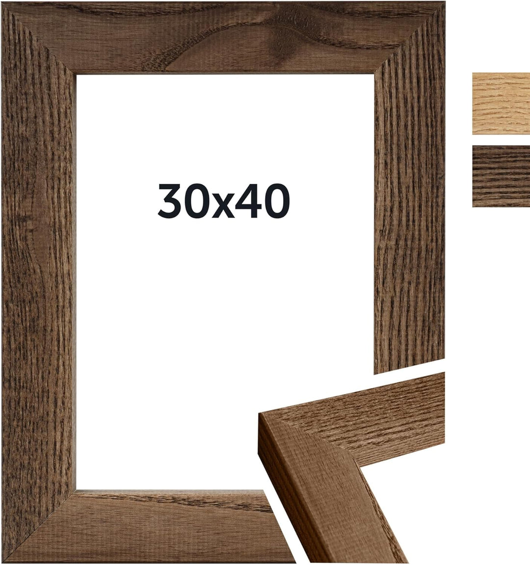 DÖRR Eichenholzrahmen Oakwood Slim dunkelbraun 30x40 30x40 dark brown, 30x40 dark brown