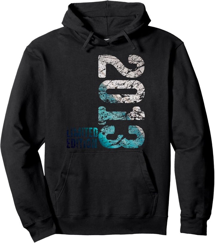 11. Geburtstag Junge Mädchen 11 Jahre 2013 Lustig Geschenk Pullover Hoodie