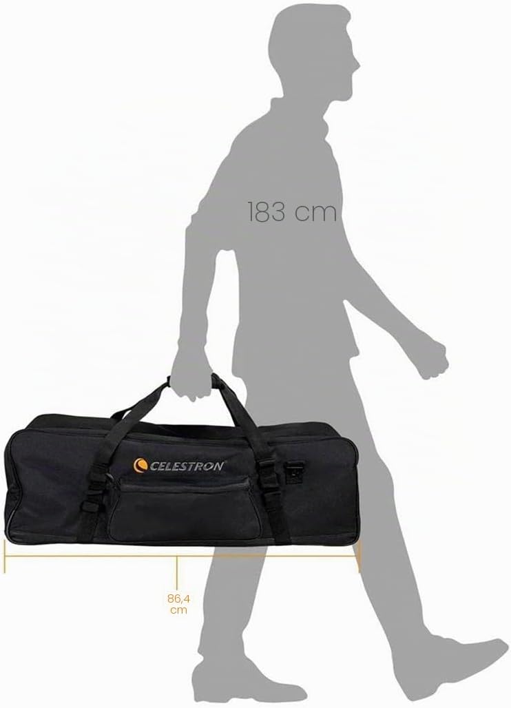 Celestron 94028 34” Stativtasche – Aufbewahrungs- und Tragetasche für Stativ und Zubehör mit konfigu