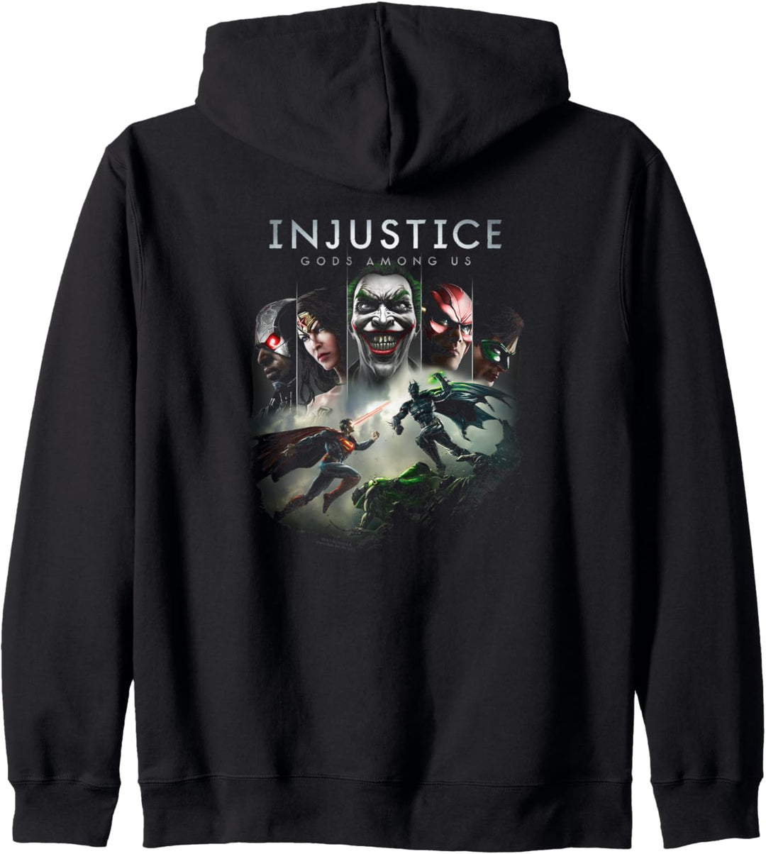 Injustice: Gods Among Us Key Art Kapuzenjacke
