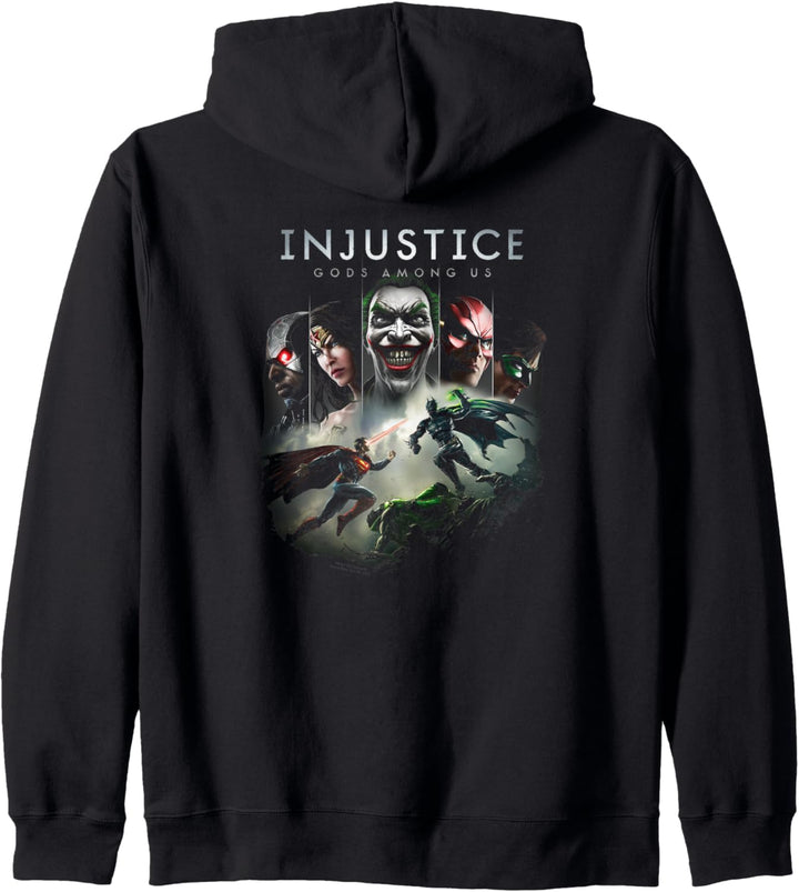 Injustice: Gods Among Us Key Art Kapuzenjacke