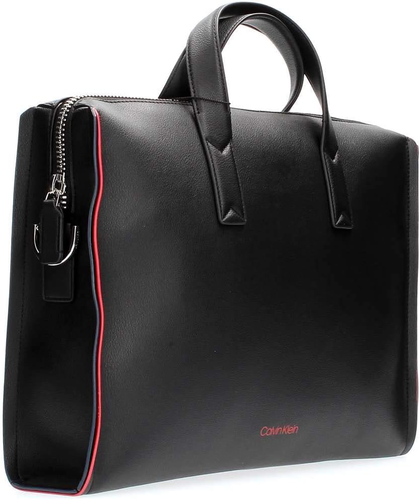 Calvin Klein K50K503925 DOUBLE EDGE UMHÄNGETASCHE Herren BLACK UNI