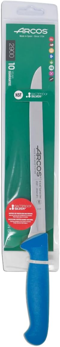 Arcos Serie 2900 - Filetmesser - Klinge Nitrum Edelstahl 200 mm - HandGriff Polypropylen Farbe Blau