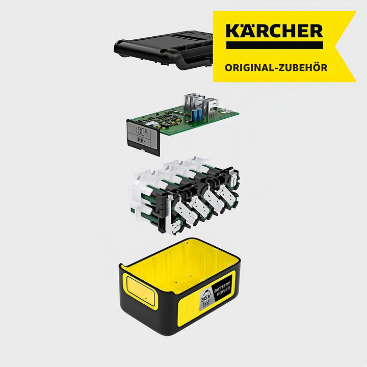 Kärcher 36 Volt/2,5 Ah Akkuleistung für Batteriebetriebene Plattformgeräte 36 V/2,5 Ah ohne Ladegerä