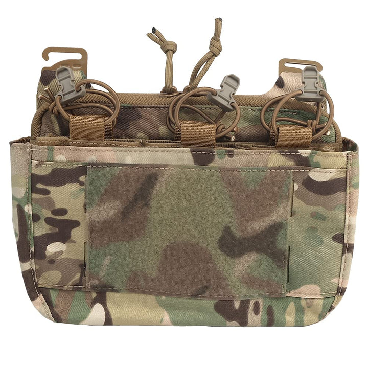 G-Hook DOPE Front Flap Double Stack Abdominal Fanny Pack Dreifache Magazintasche für Tactical Chest