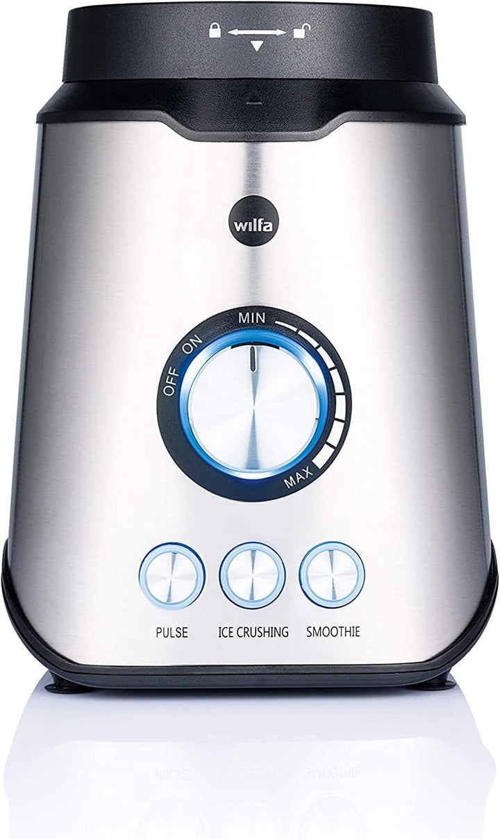 Wilfa SMOOTH Standmixer - leistungsstarker 1000 Watt Motor mit einem Fassungsvermögen von 1,5 Liter,